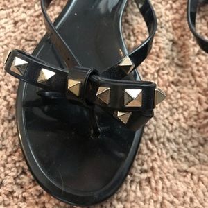 Valentino Rockstud Jelly Thong